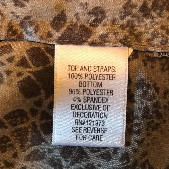 Simply Vera Vera Wang Sleeves Top size L Gray Jewel front detail Side zip Flowy - Picture 9 of 12